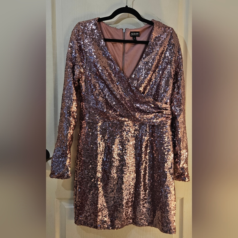 Alloy Sequin Dress, size XL, NWOT